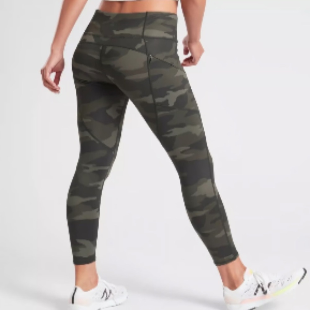 -Athleta 7/8 Contender Powerlift Tight Camo Leggings- - Picture 2 of 10